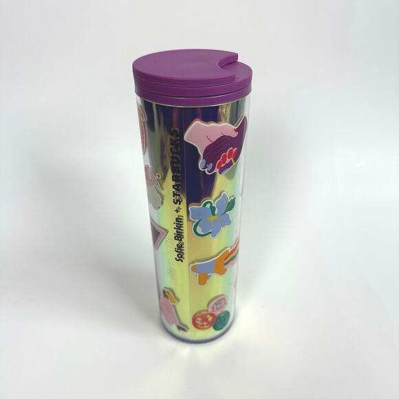Sofie Birkin + Starbucks Pride Month Exclusive Tumbler 16 oz - Picture 2 of 8